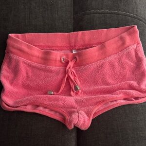 Aeropostale Teens/Adult Peachy Pink Terry Cloth Swim Shorts
